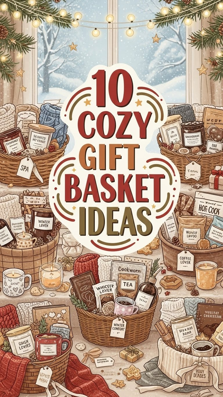10 Cozy Gift Basket Ideas