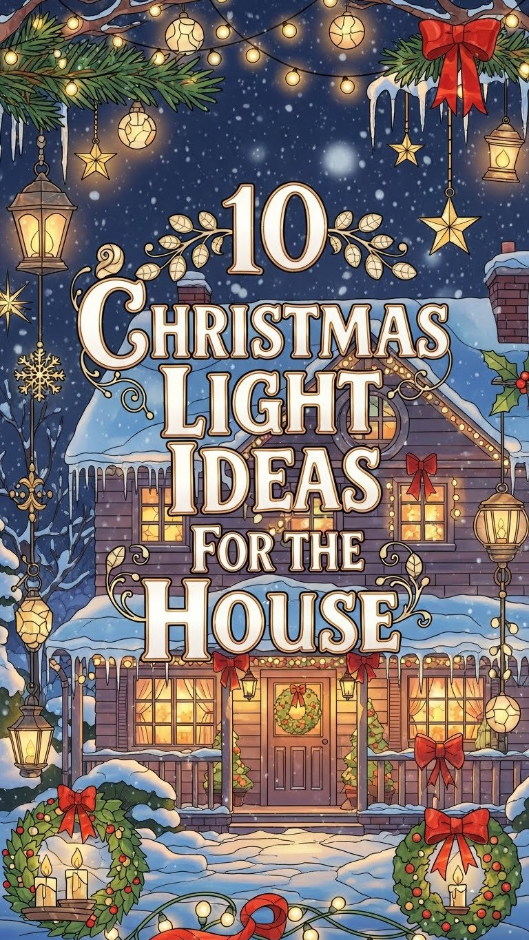 10 Christmas Light Ideas For House