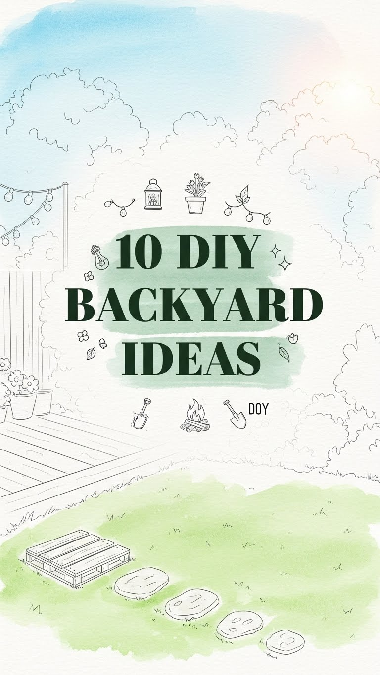 10 DIY Backyard Ideas