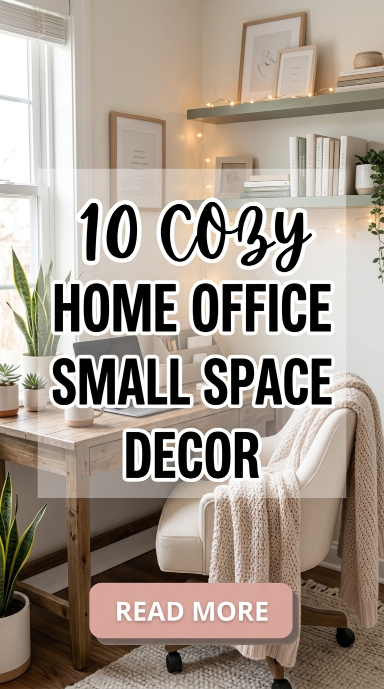 10 Cozy Home Office Small Space Decor