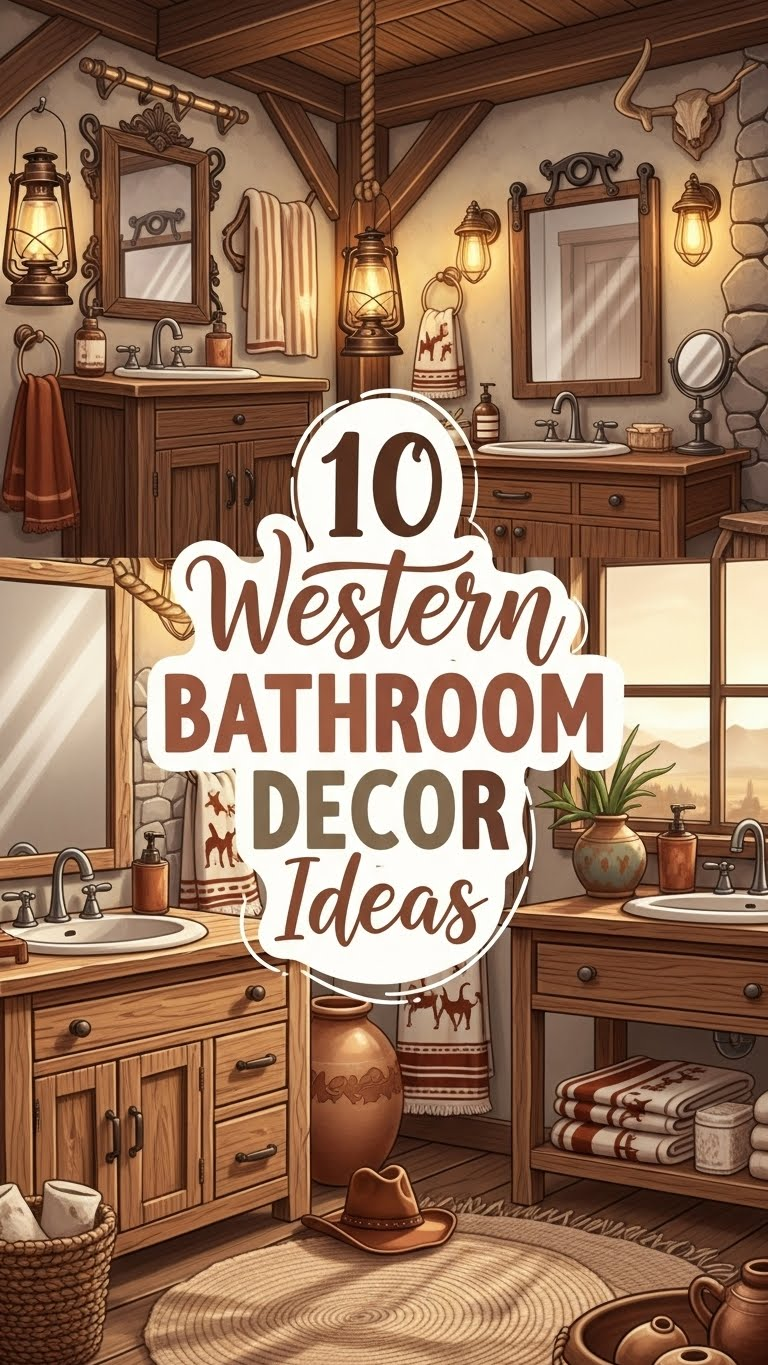 10 Western Bathroom Decor Ideas