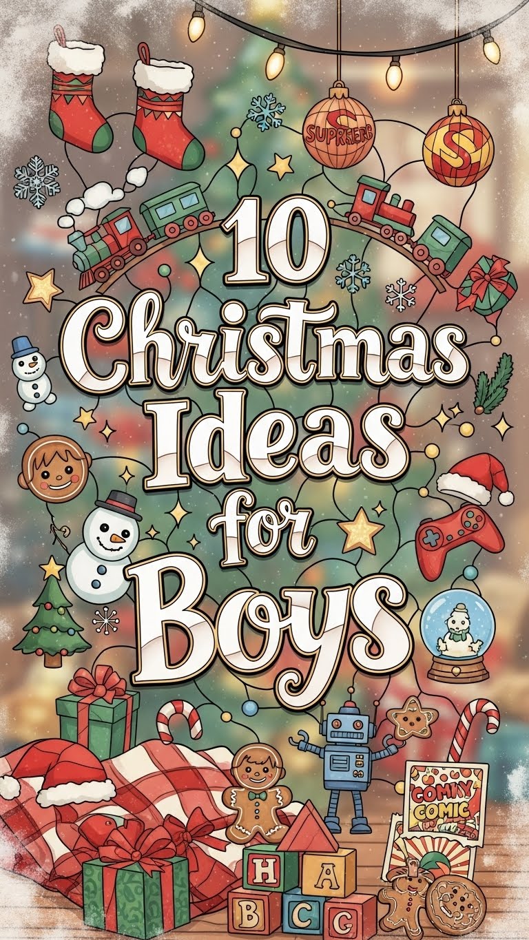 10 Christmas Ideas for Boys