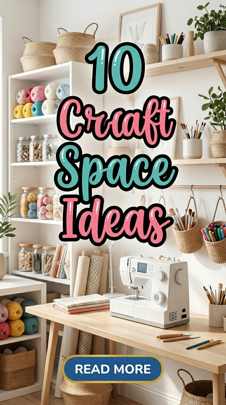 10 Craft Space Ideas