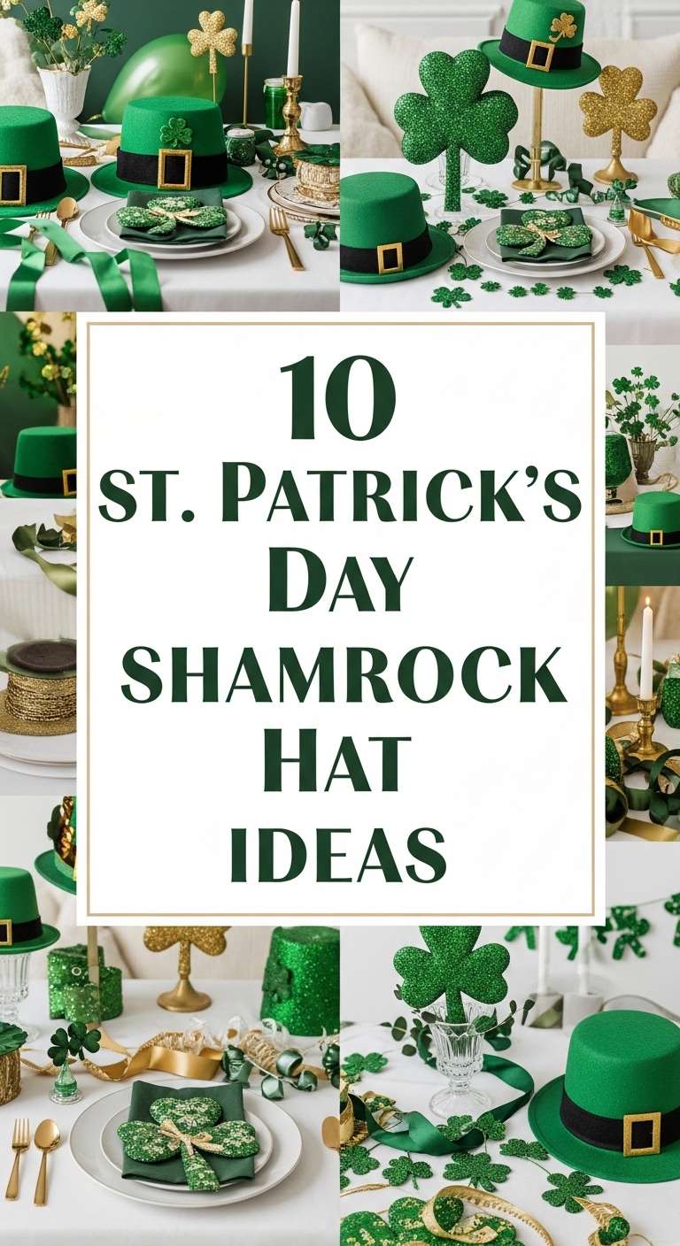 10 Creative St. Patrick’s Day Hat Ideas