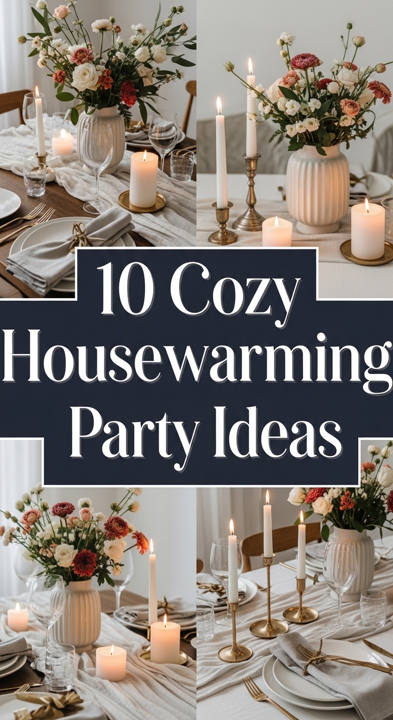 10 Cozy Housewarming Party Ideas