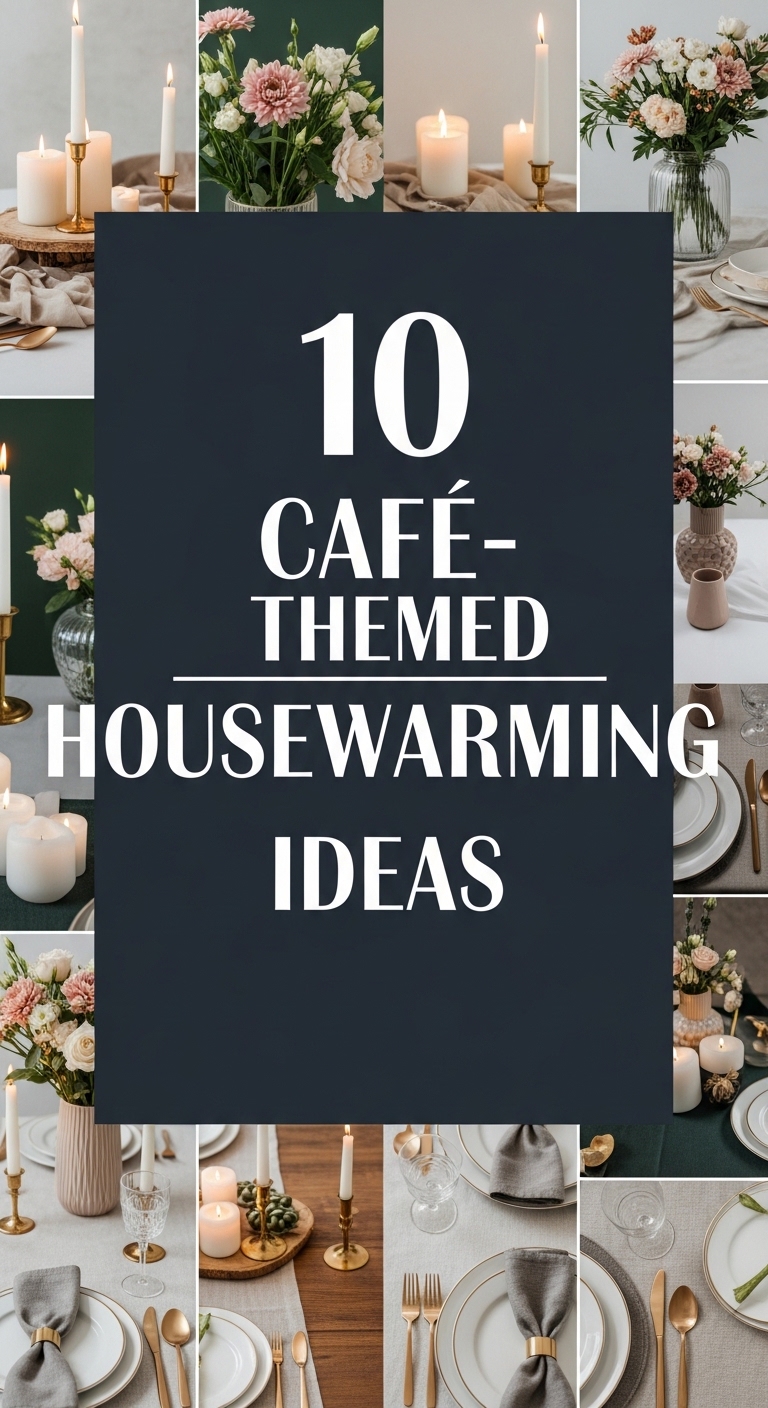 10 Café-Themed Housewarming Ideas