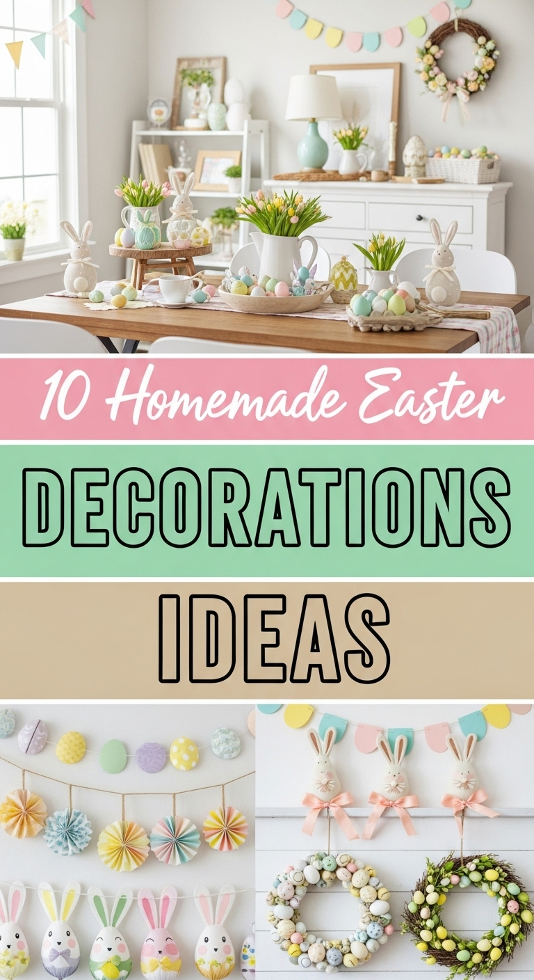 10 Homemade Easter Decorations Ideas