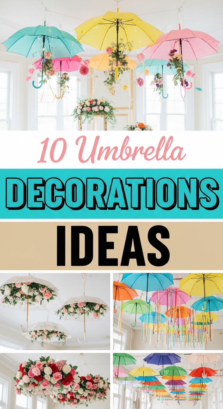 10 Umbrella Decorations Ideas
