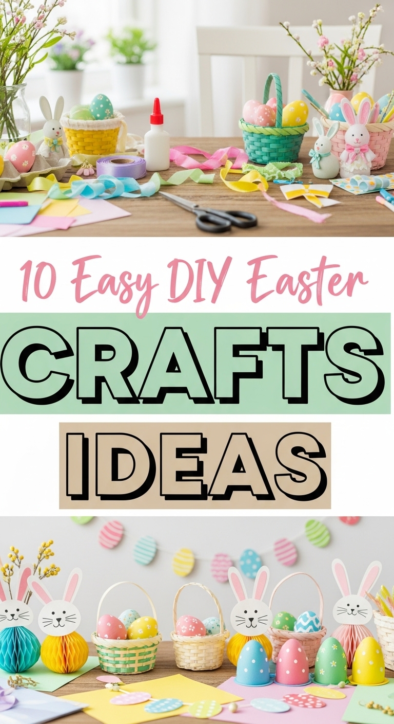 10 Easy DIY Easter Crafts Ideas