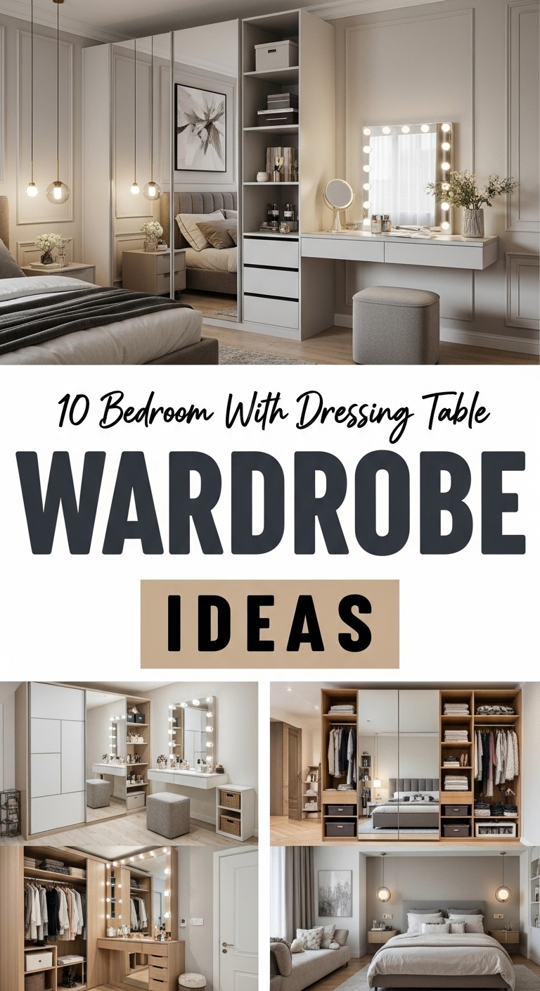 10 Wardrobe Design Bedroom With Dressing Table