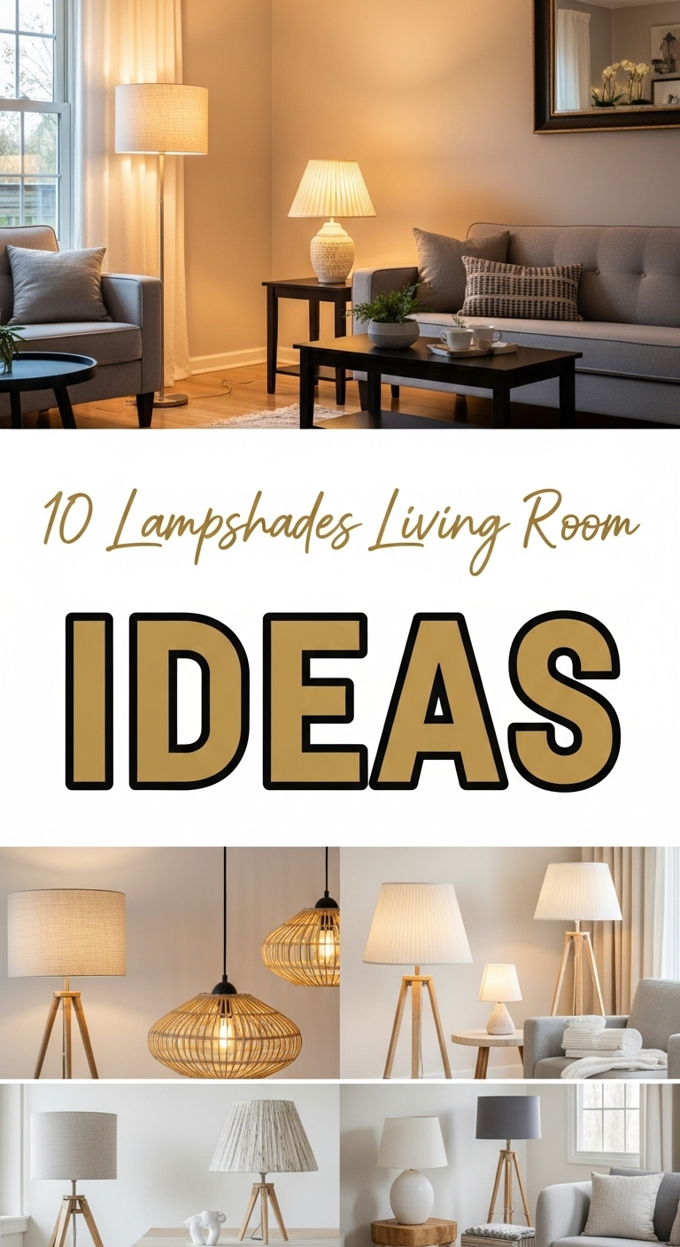 10 Lampshades Living Room Ideas