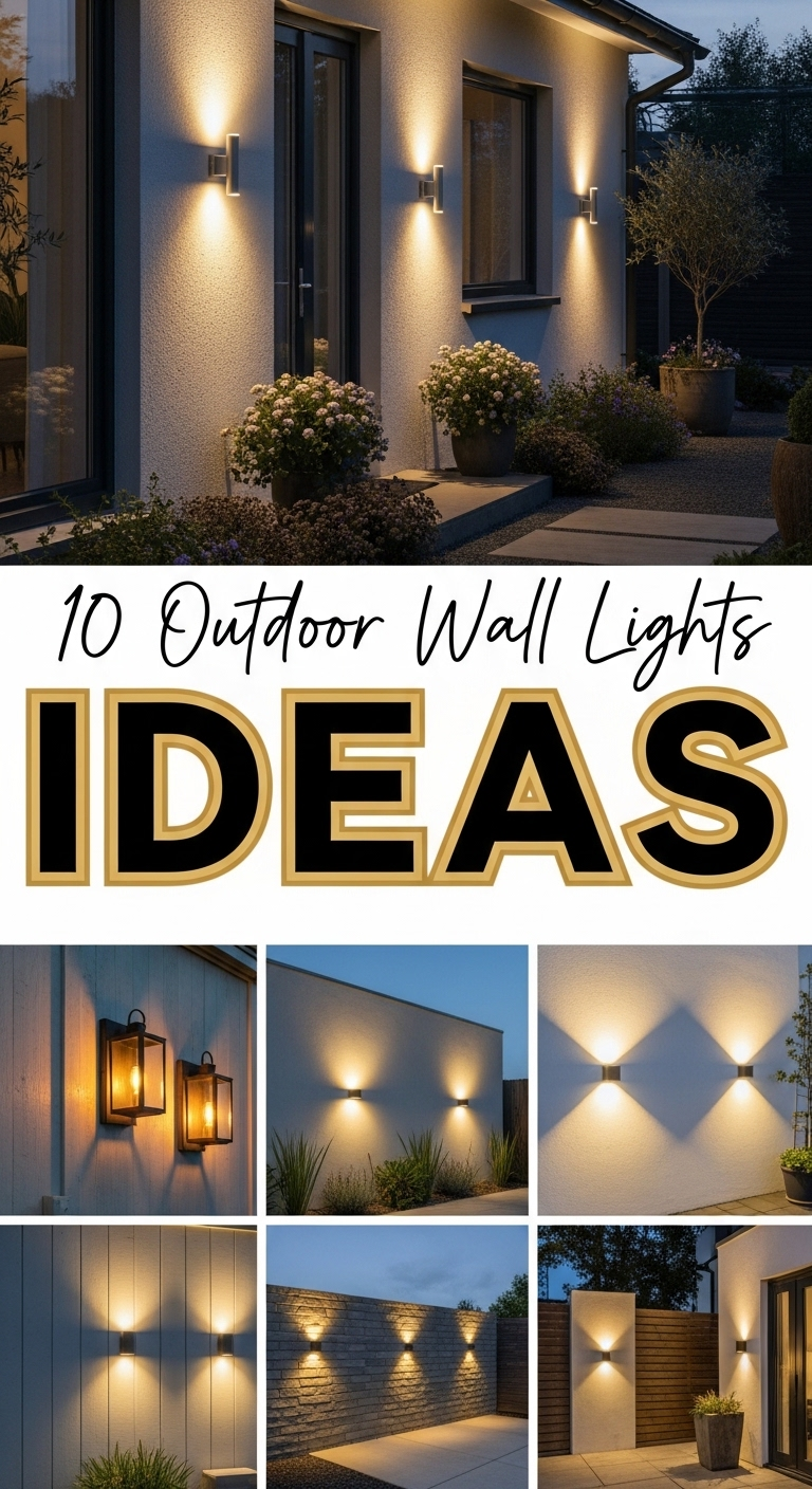 10 Outdoor Wall Lights Ideas