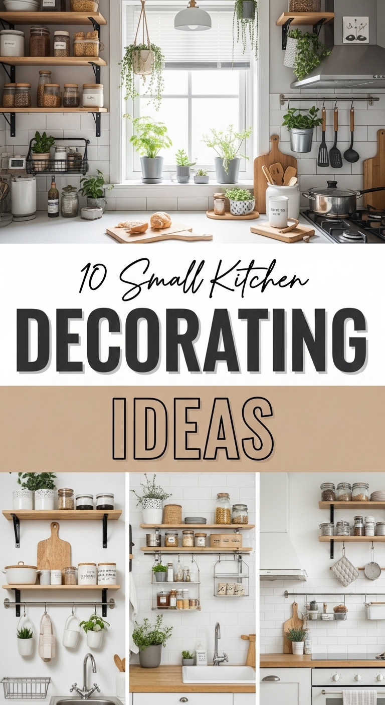 10 Small Kitchen Decorating Ideas
