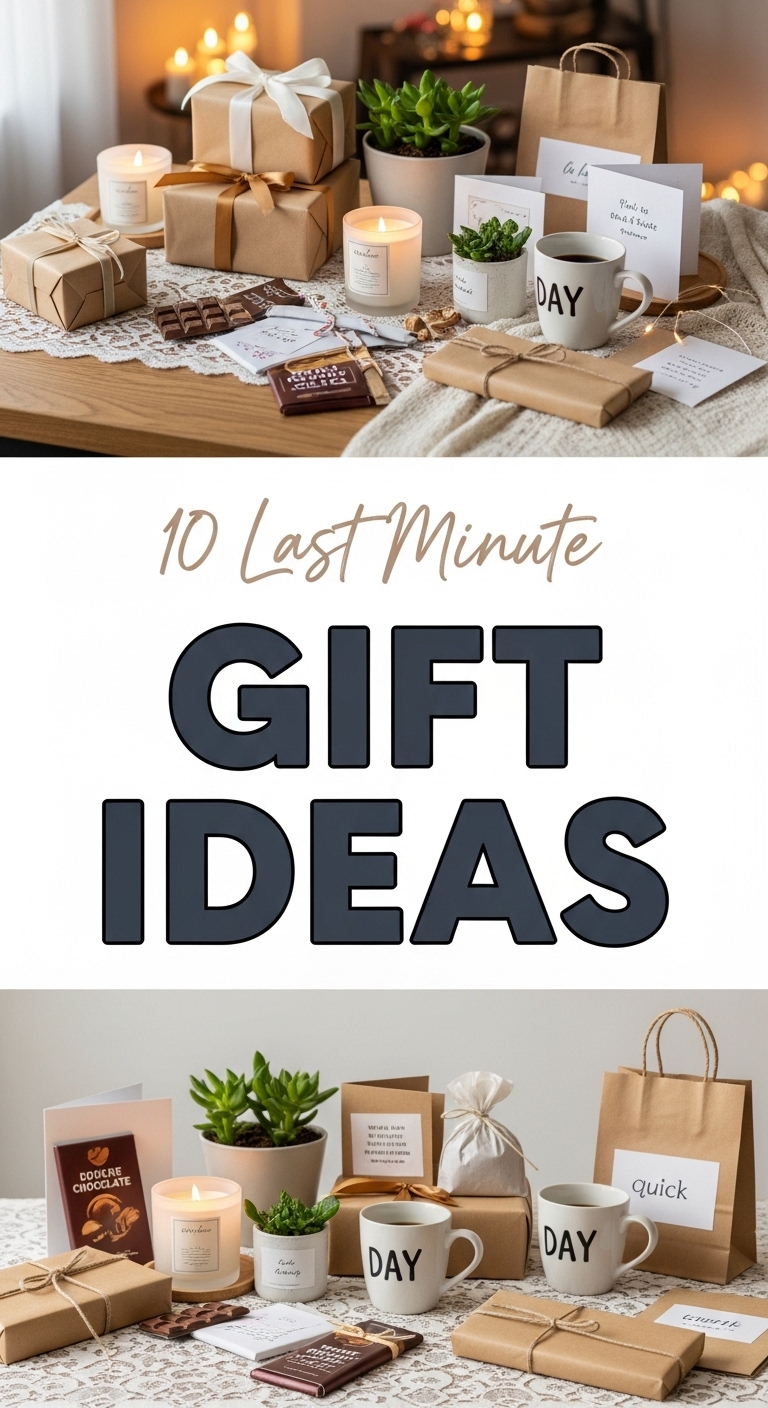 10 Last Minute Gift Ideas For Friends