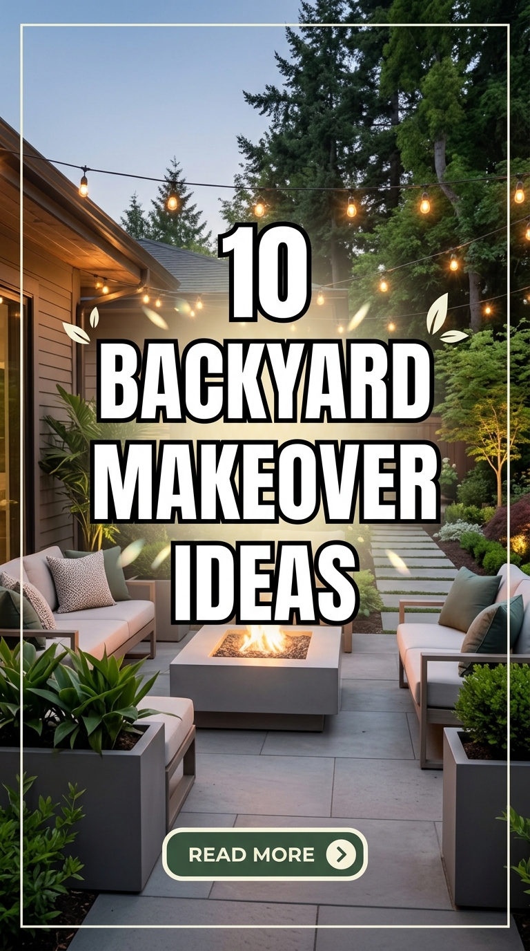 10 Backyard Makeover Ideas to Transform Your Outdoor Space