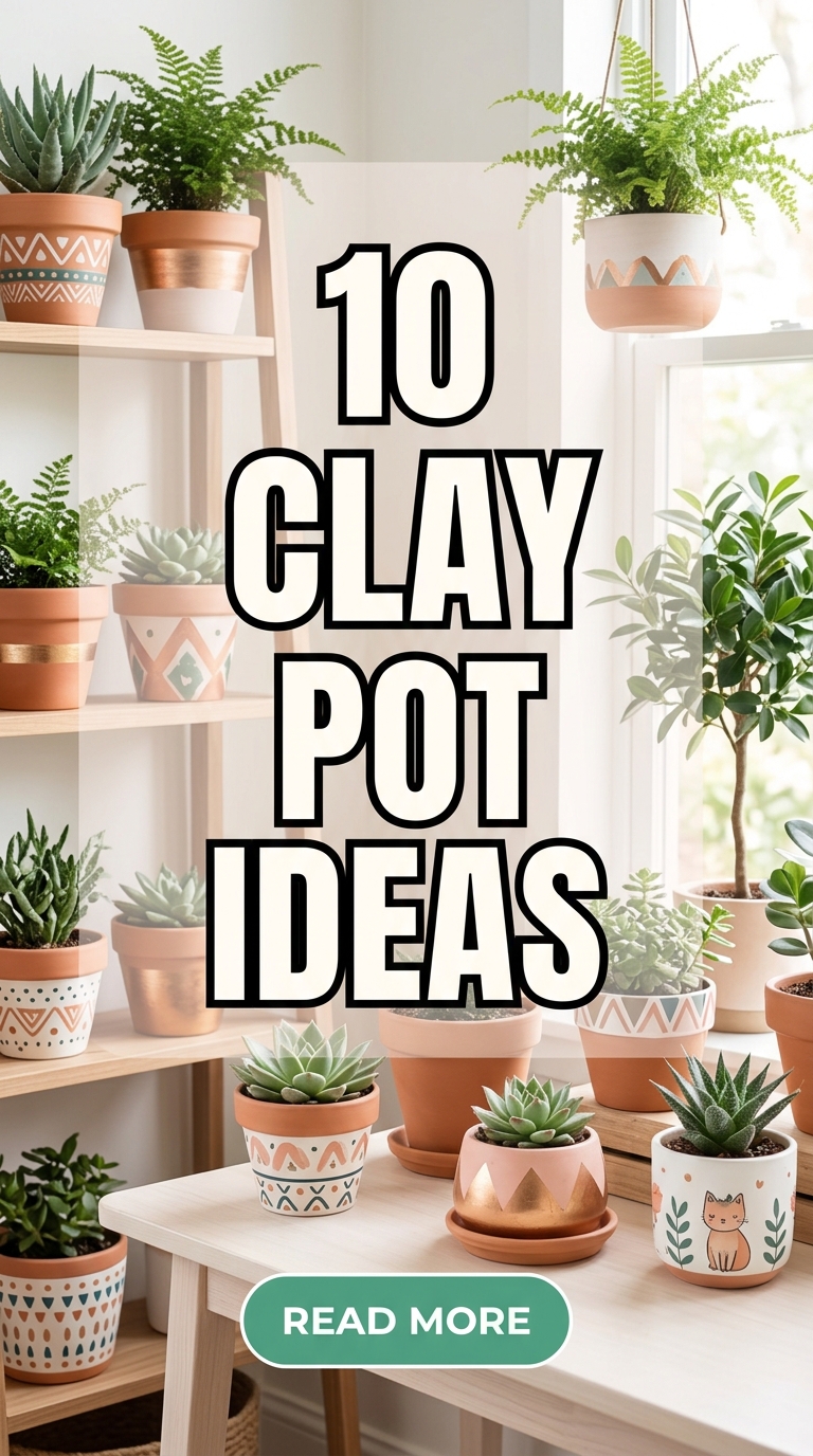 10 Clay Pot Ideas