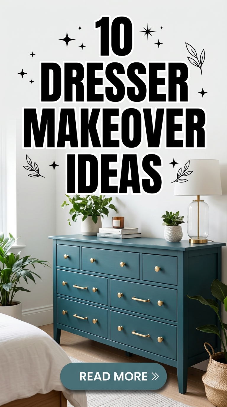 10 Dresser Makeover Ideas