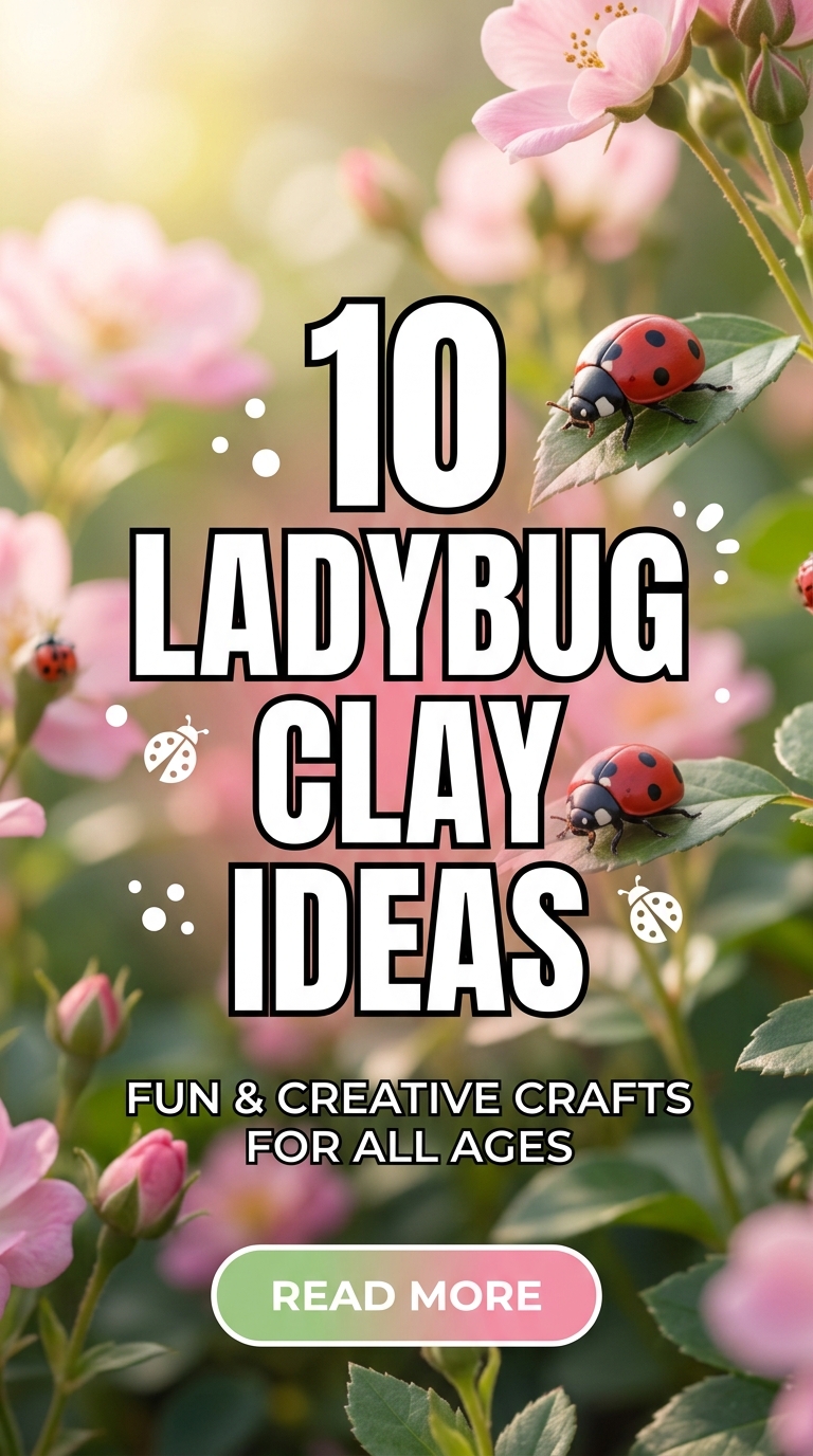 10 Ladybug Clay Ideas