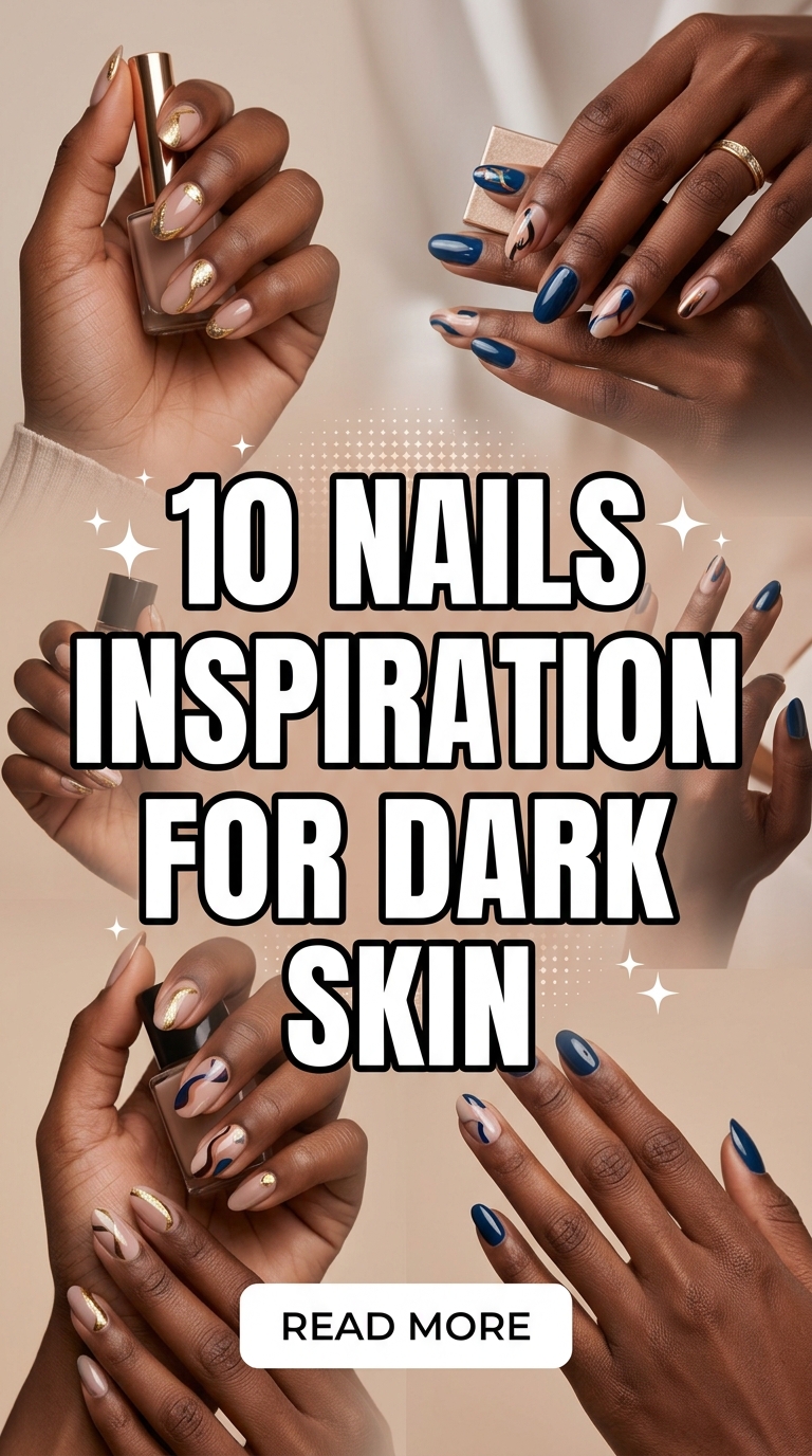 10 Nails Inspiration For Dark Skin