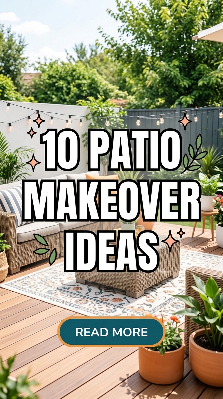 10 Patio Makeover Ideas to Transform Your Outdoor Space