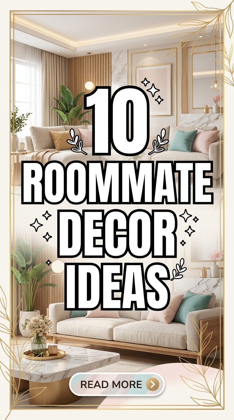 10 Roommate Decor Ideas