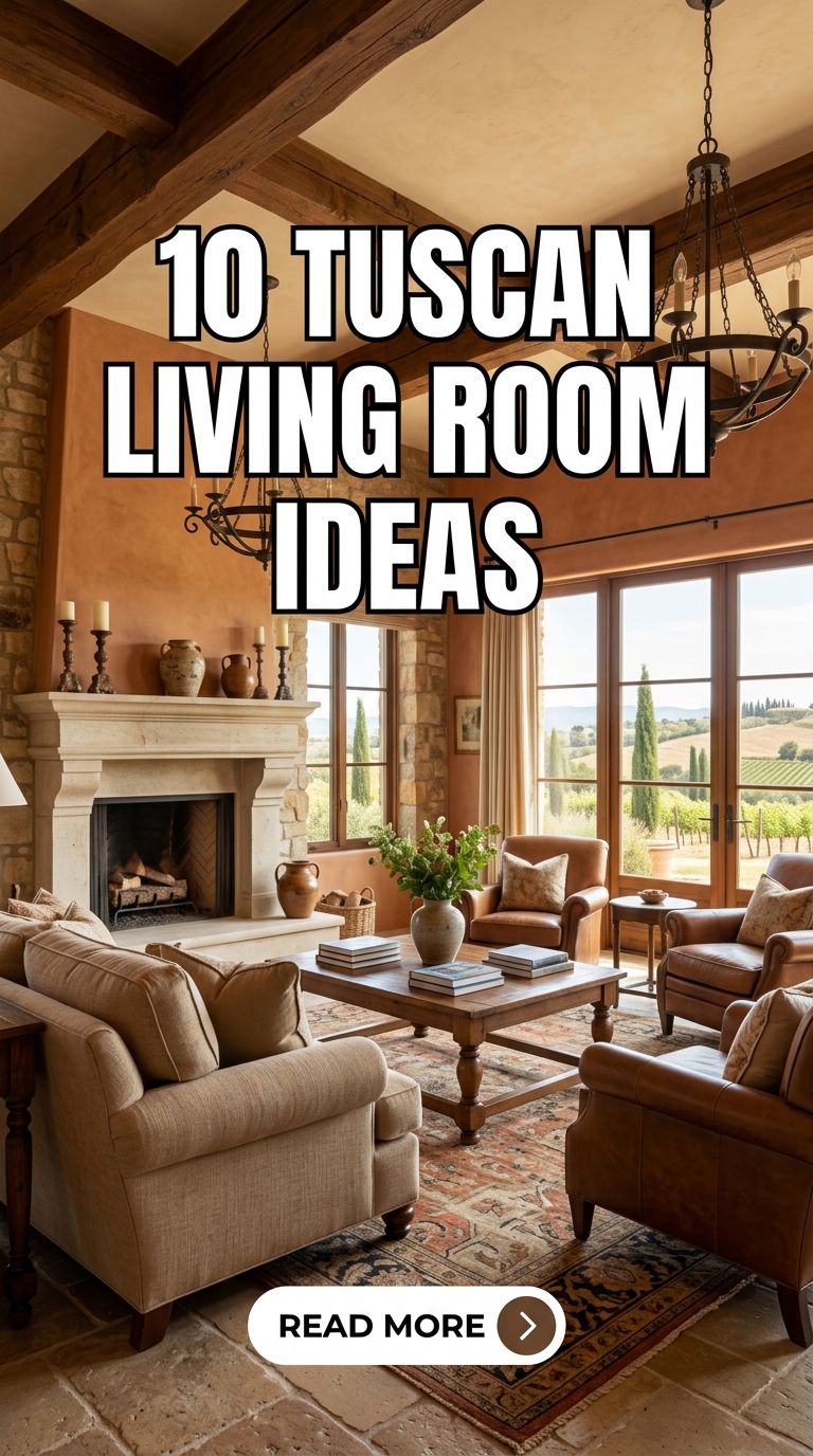 10 Tuscan Living Room Ideas
