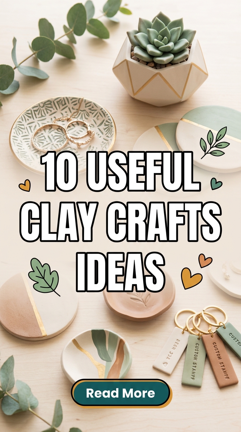 10 Useful Clay Crafts Ideas