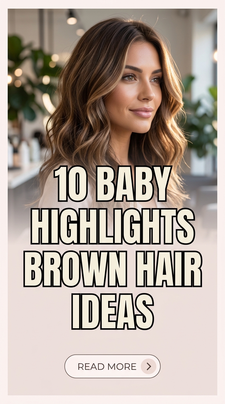 10 Baby Highlights Brown Hair Ideas