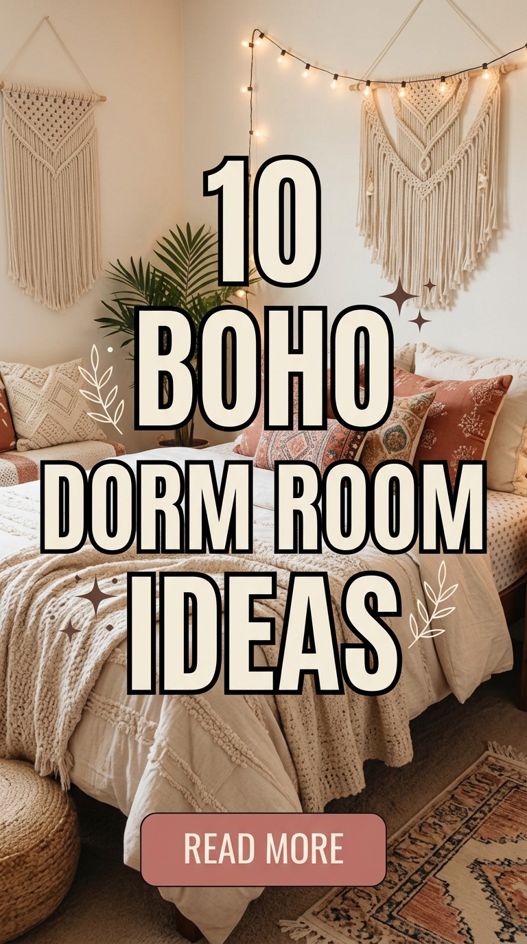 10 Boho Dorm Room Ideas