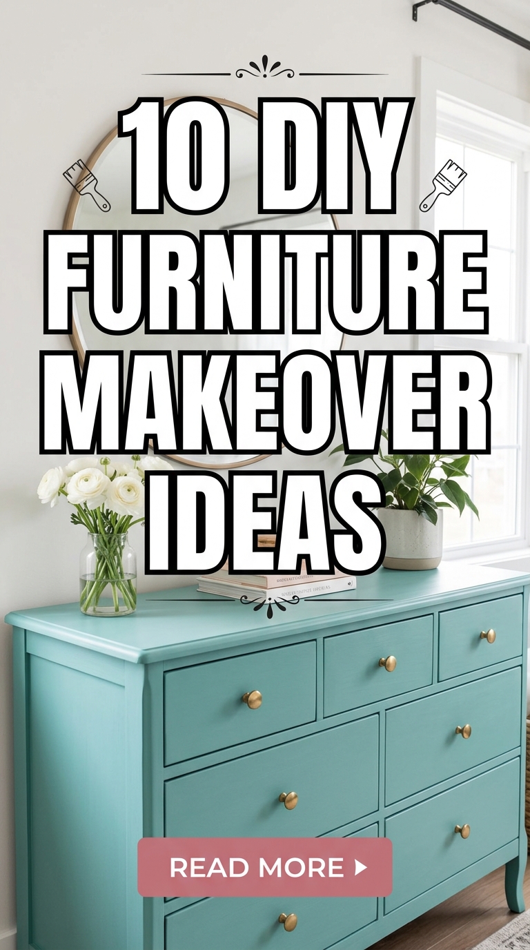 10 DIY Furniture Makeover Ideas to Transform Your Home