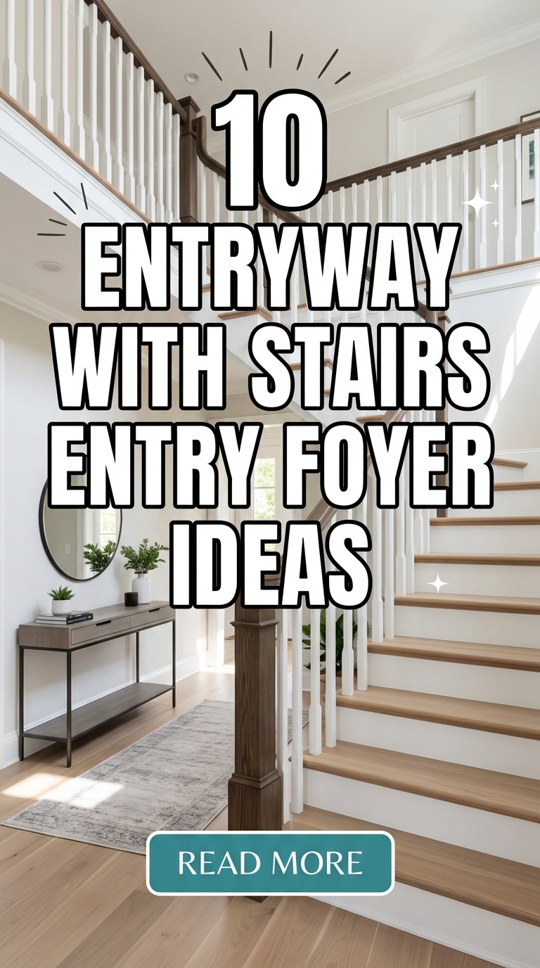 10 Entryway With Stairs Entry Foyer Ideas