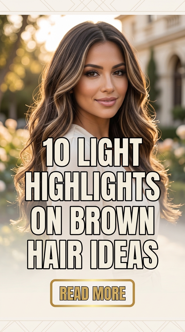 10 Light Highlights On Brown Hair Ideas