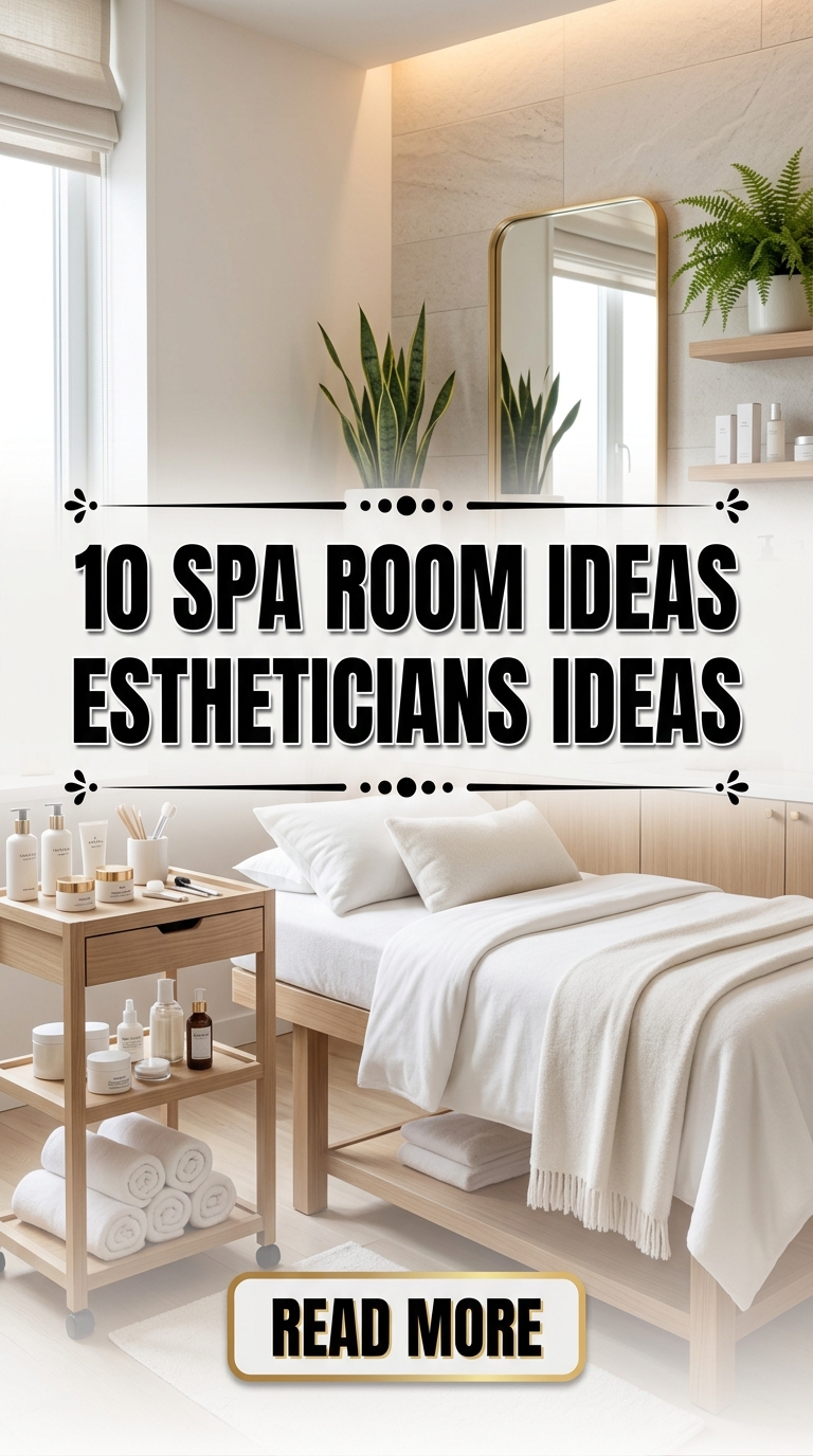 10 SPA Room Ideas Estheticians Ideas
