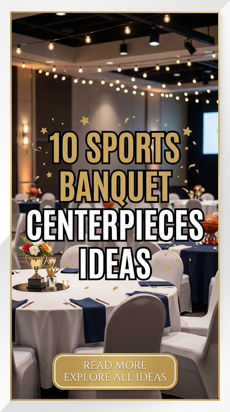 10 Sports Banquet Centerpieces Ideas