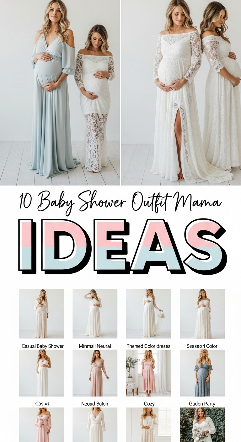 10 Ideas Outfit Baby Shower Mama
