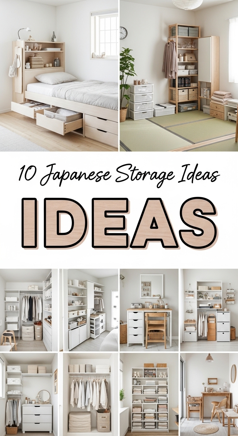 10 Japanese Storage Ideas