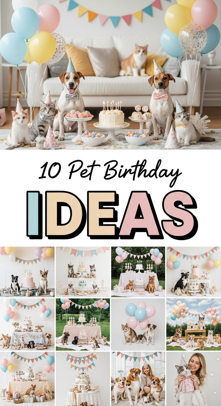 10 Pet Birthday Ideas