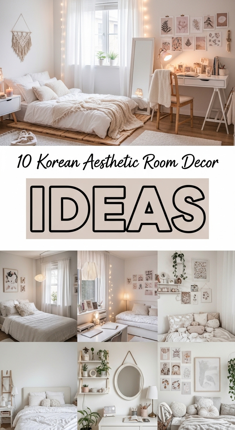 10 Korean Aesthetic Room Decor Ideas