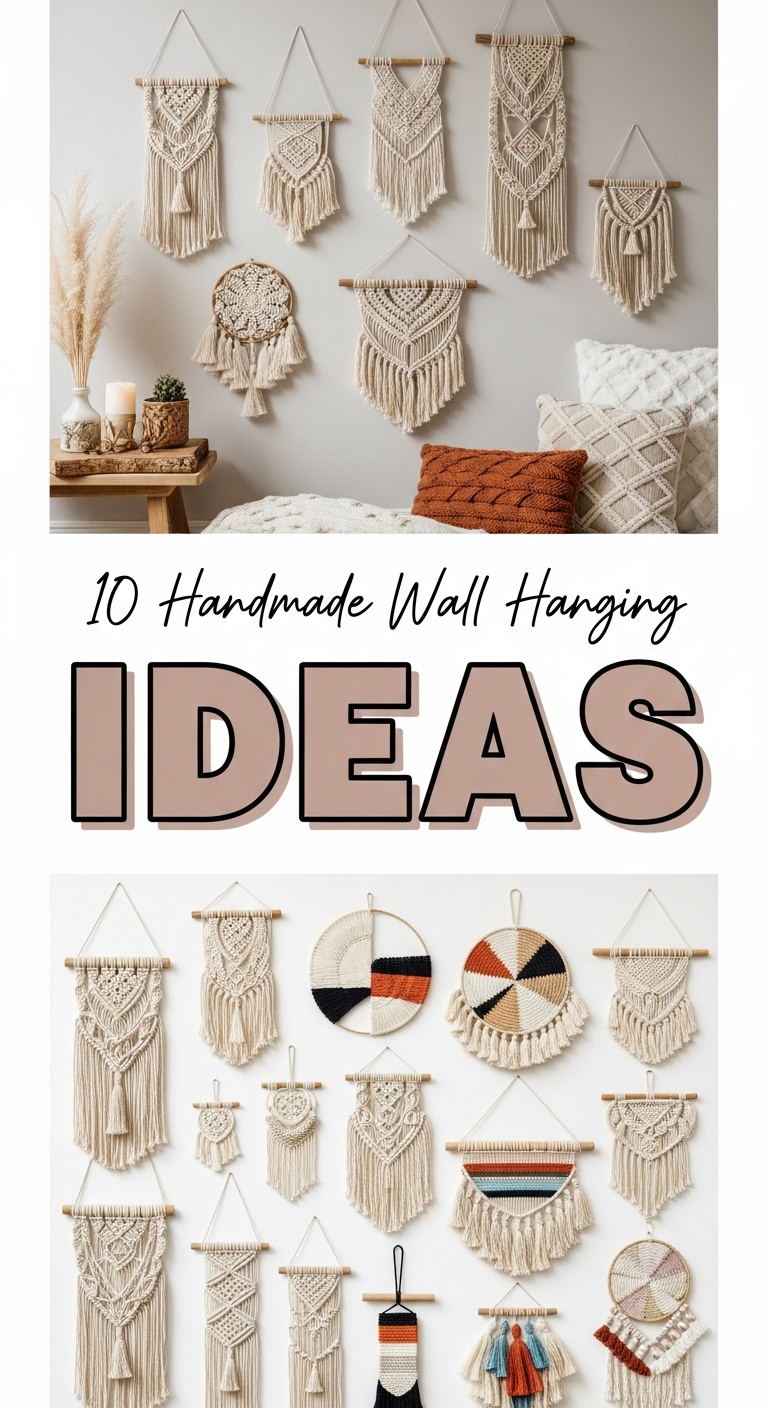 10 Handmade Aesthetic Wall Hanging Ideas