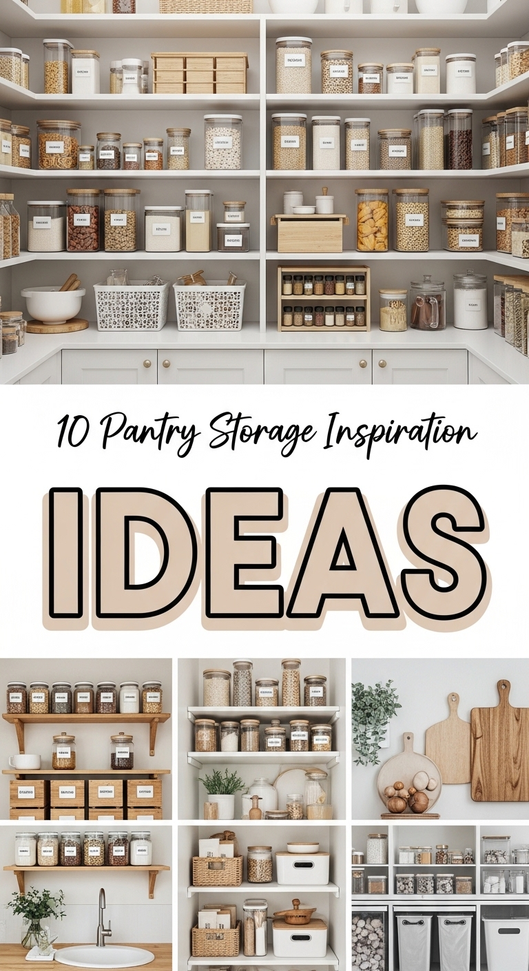 10 Pantry Inspiration Storage Ideas