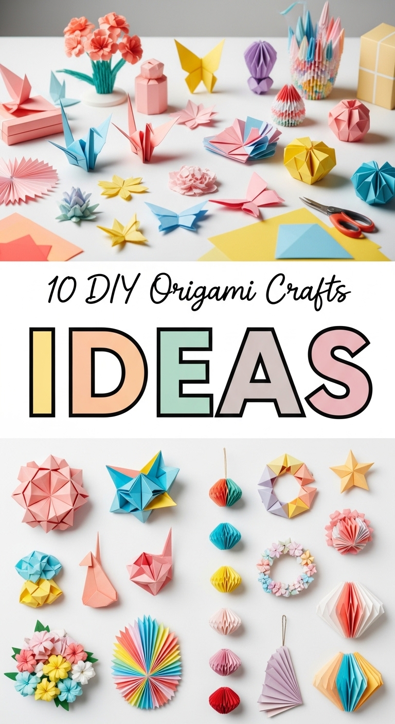 10 DIY Origami Crafts Ideas