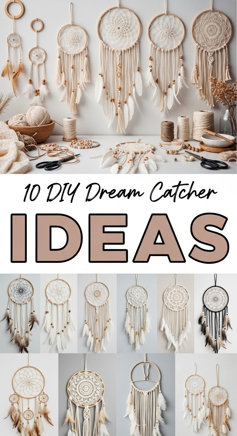 10 DIY Dream Catcher Ideas