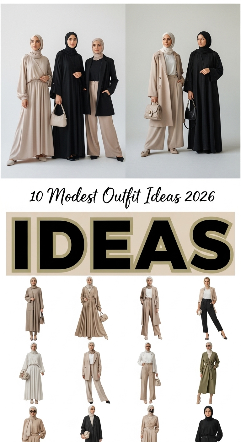 10 Modest Outfit Ideas 2026