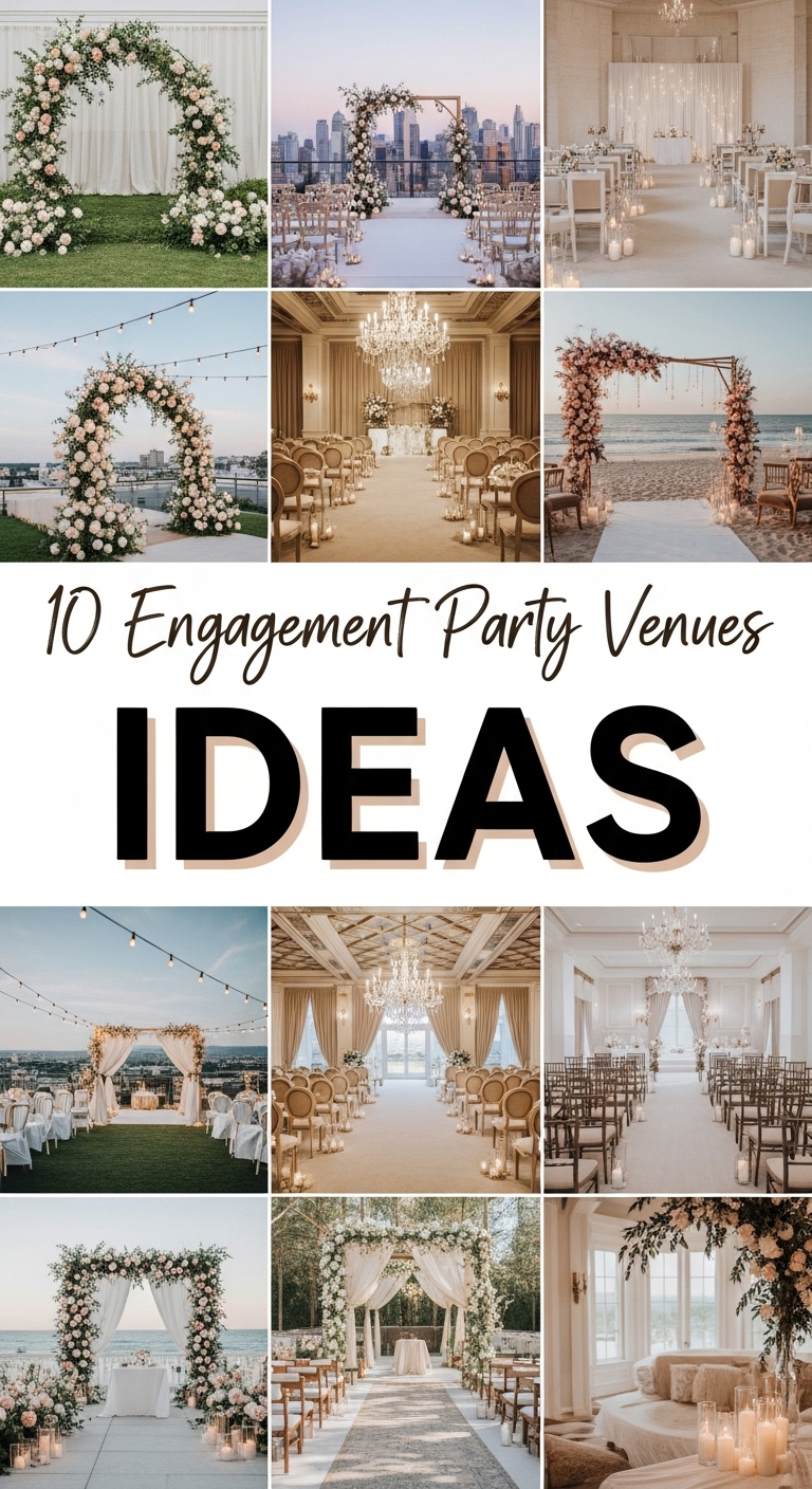 10 Engagement Party Venues Ideas