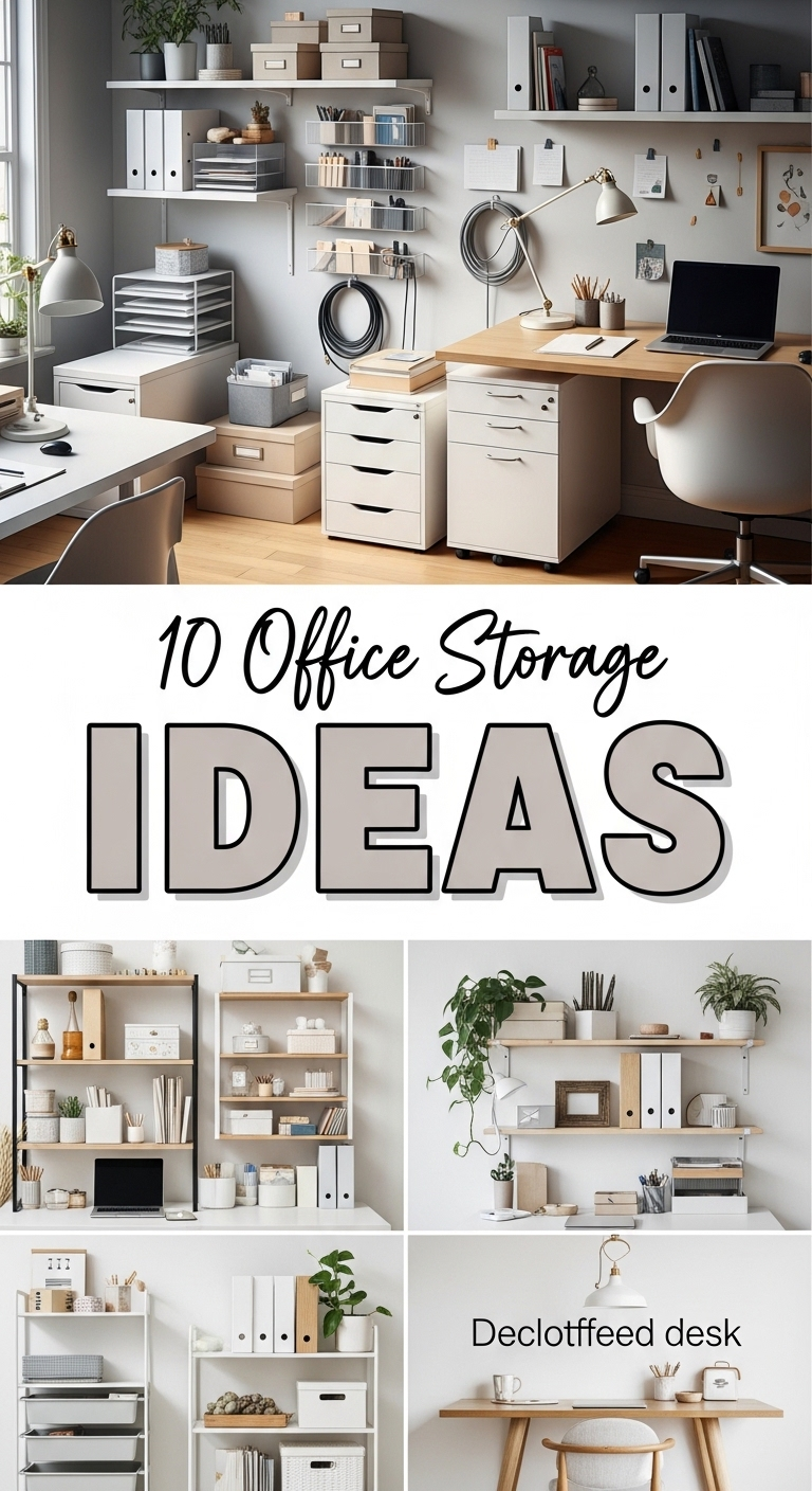 10 Storage Ideas For Office