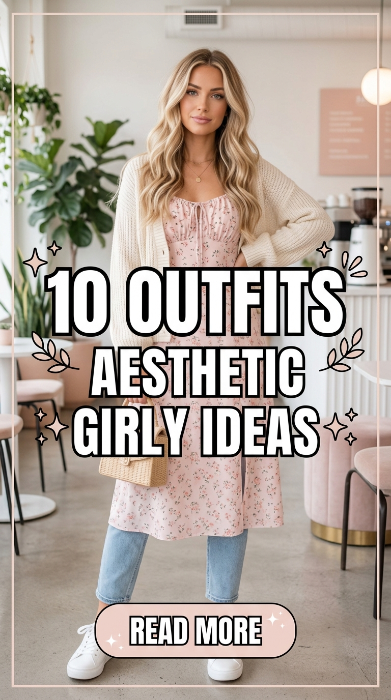 10 Outfits Aesthetic Girly Ideas