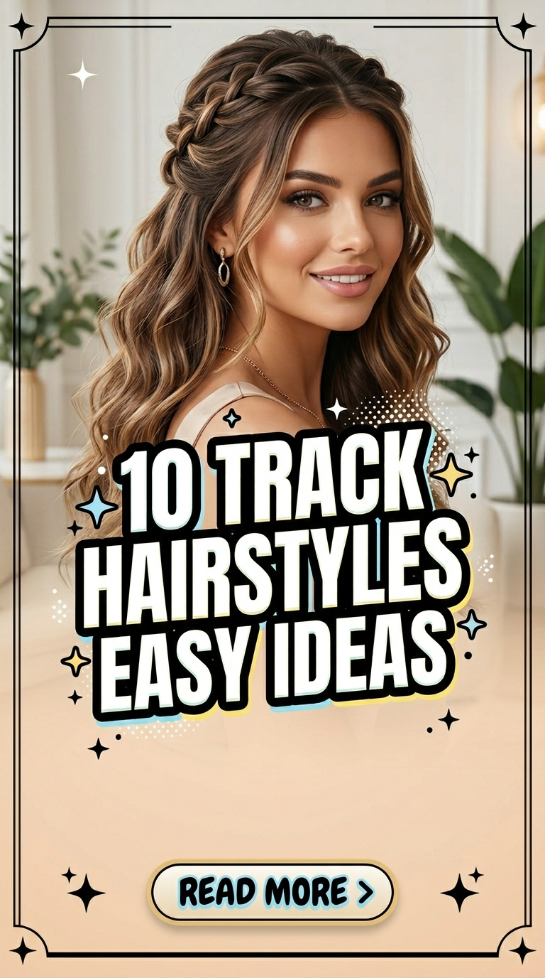 10 Track Hairstyles Easy Ideas
