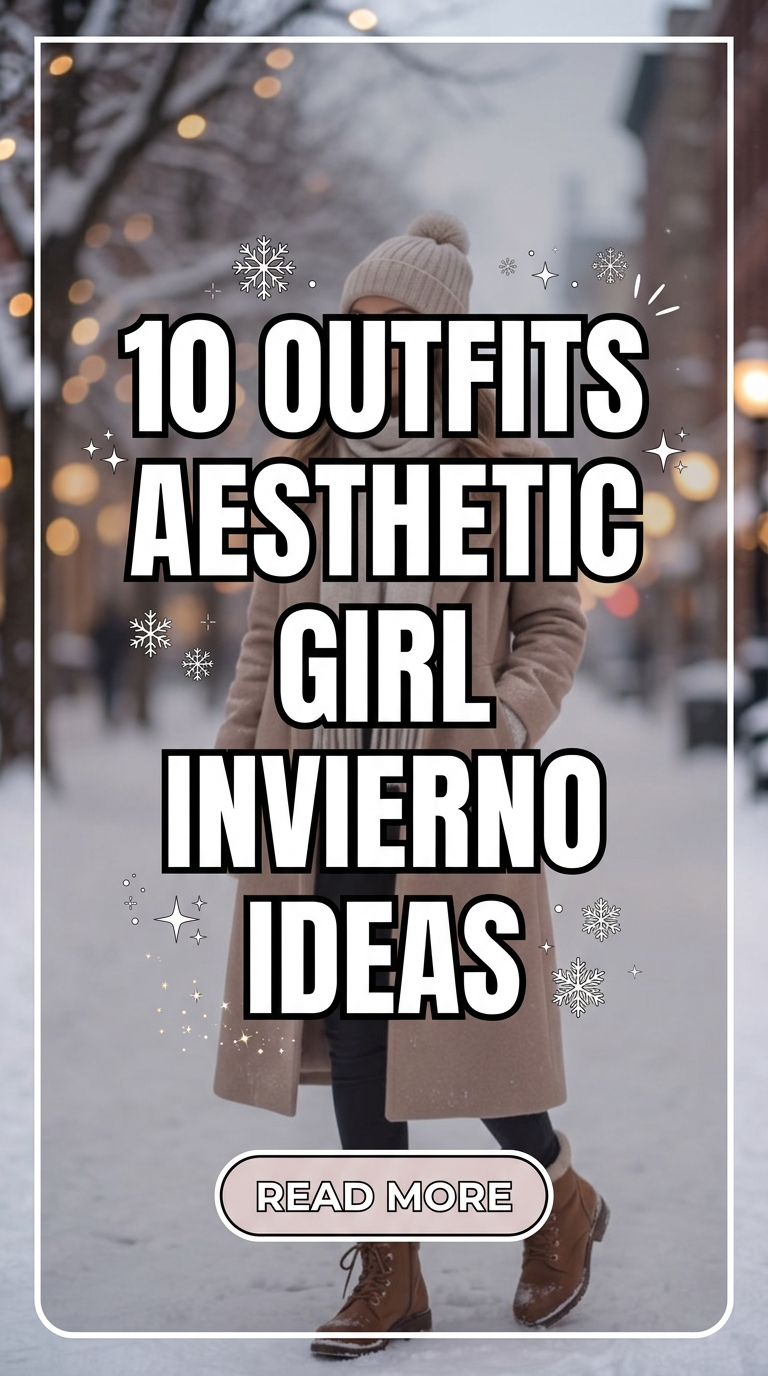 10 Outfits Aesthetic Girl Invierno Ideas