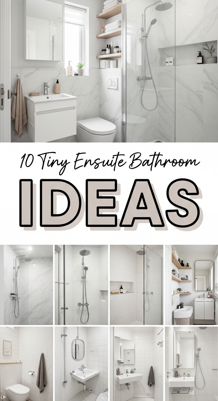 10 Tiny Ensuite Bathroom Ideas