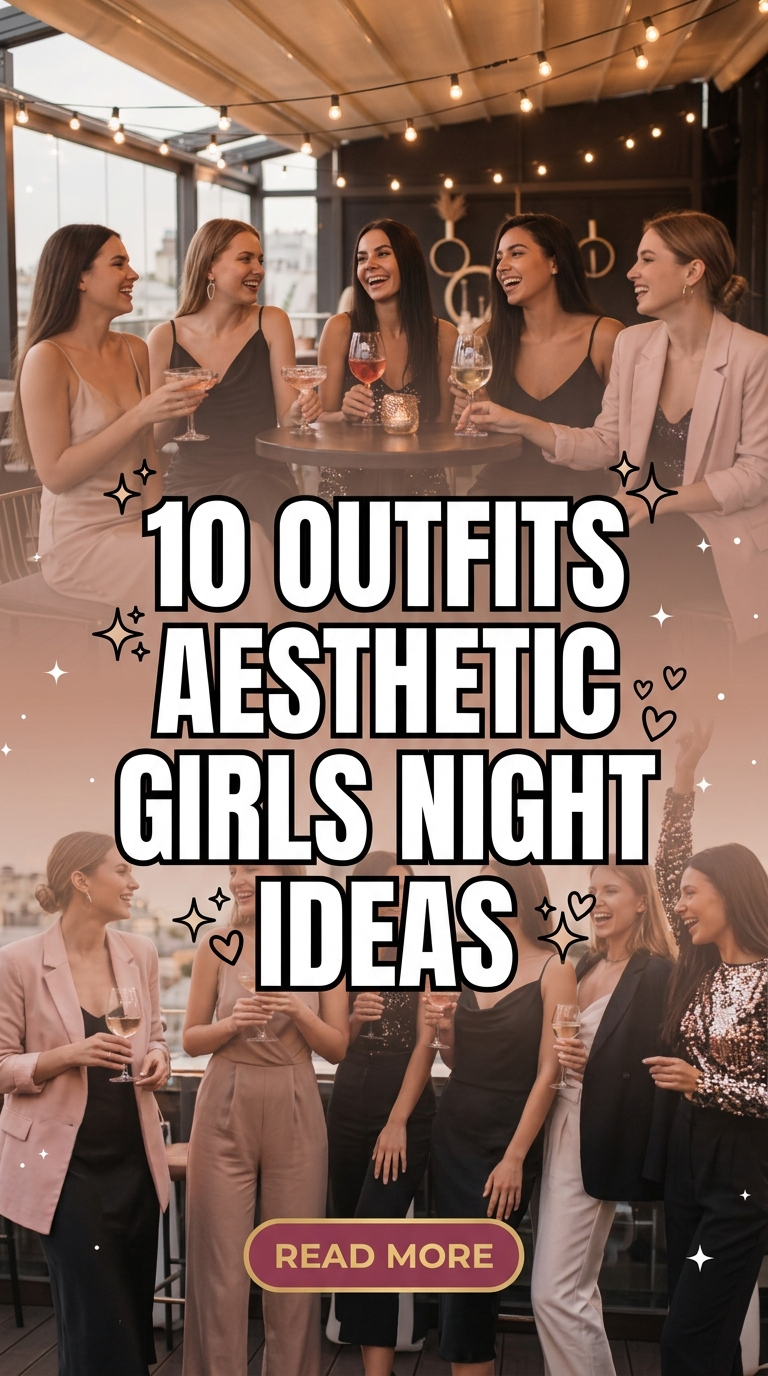 10 Outfits Aesthetic Girls Night Ideas